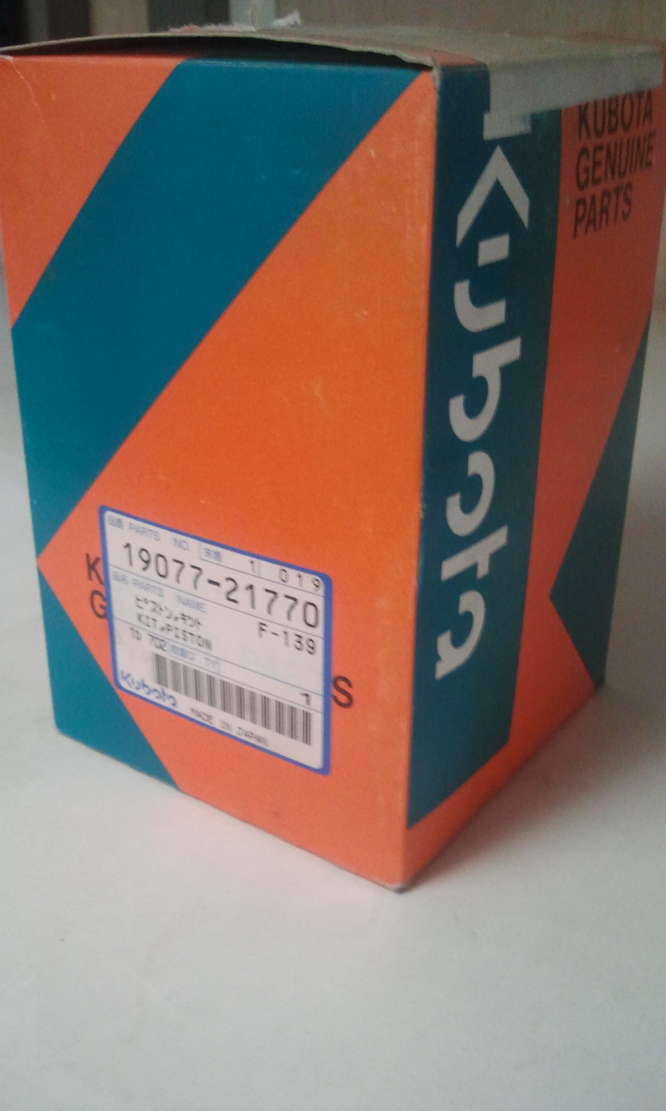 Pistón Kubota V2203